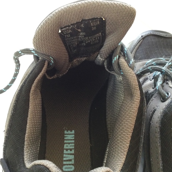 Wolverine Fletcher Waterproof Hiker Grey Blue 7 - Picture 11 of 13